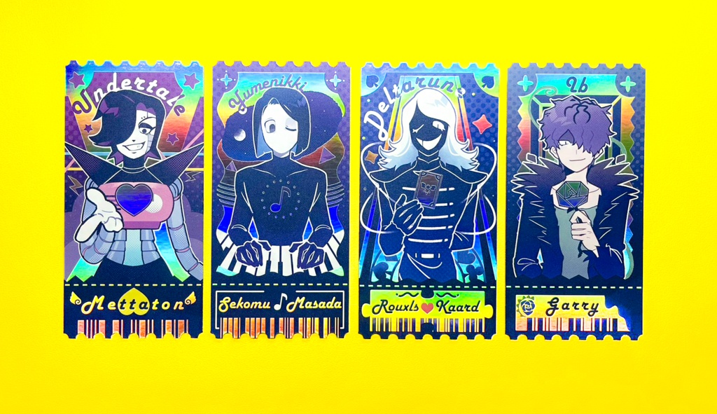 【ゲーム】チケット風カード ギャリー
