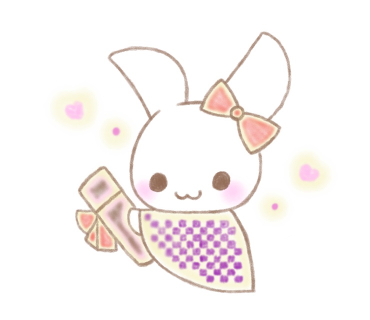 和服 うさぎ 卒業