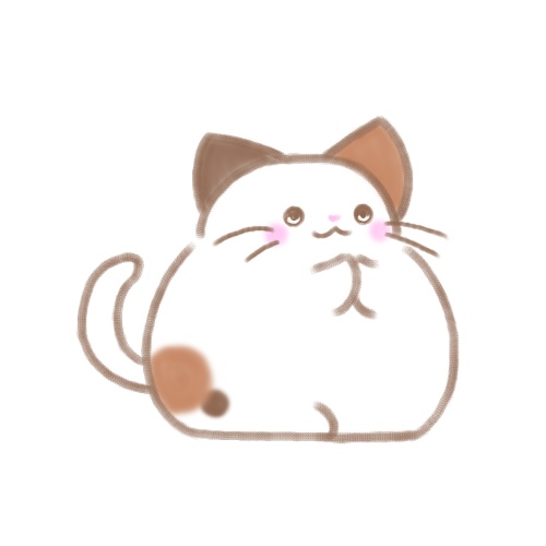 手合わせる ねこさん