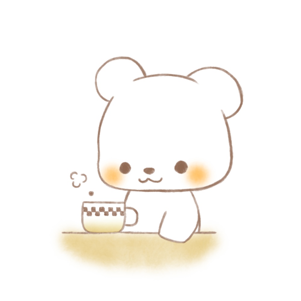 ホットなコーヒー。