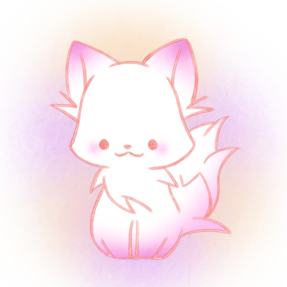 春ときつねさん。