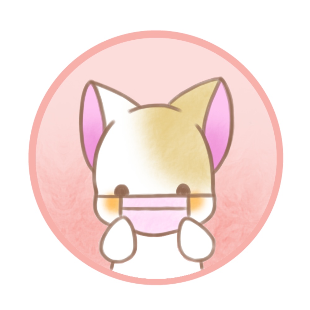マスクとねこさん。
