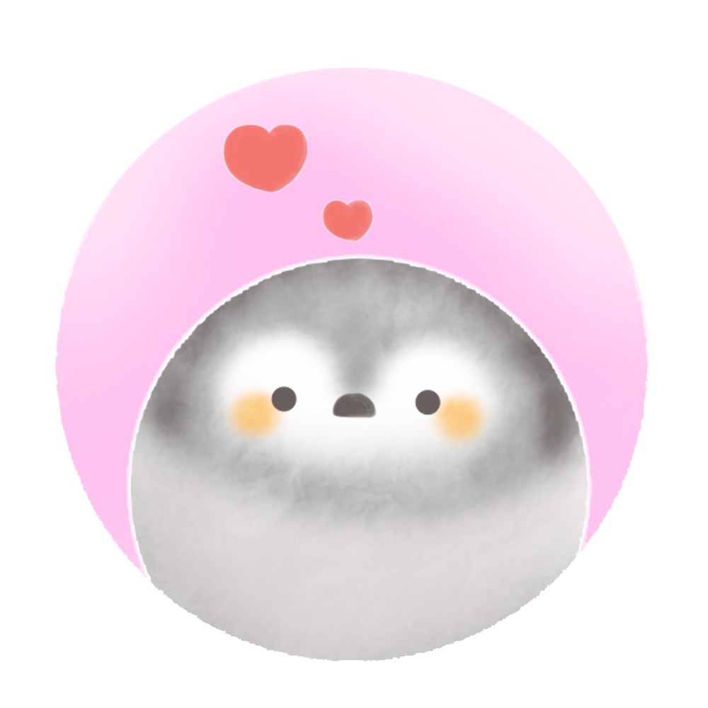 ハートとぺんぎんさん。