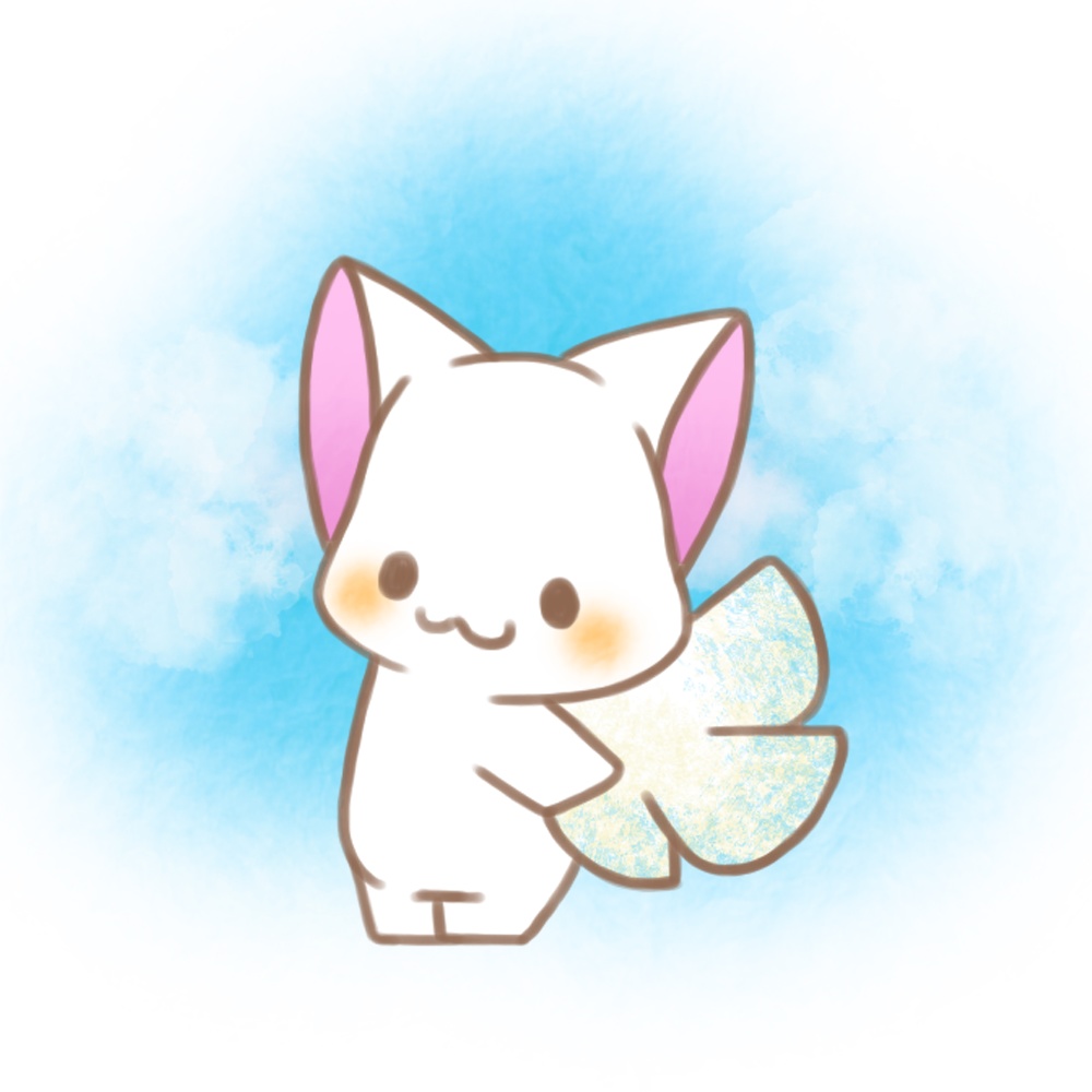 白い天使さん。