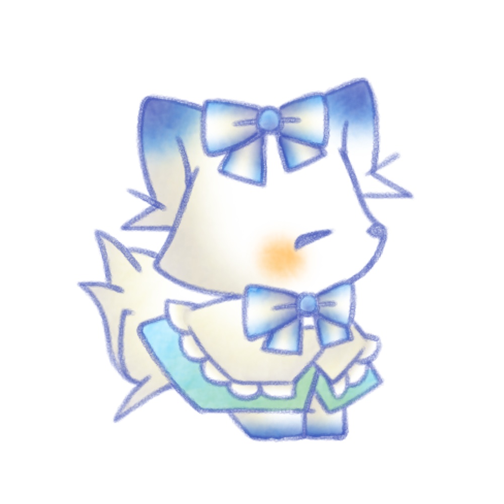 不思議の国のお狐。