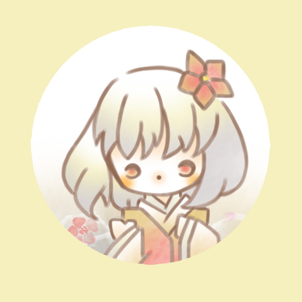白い少女。