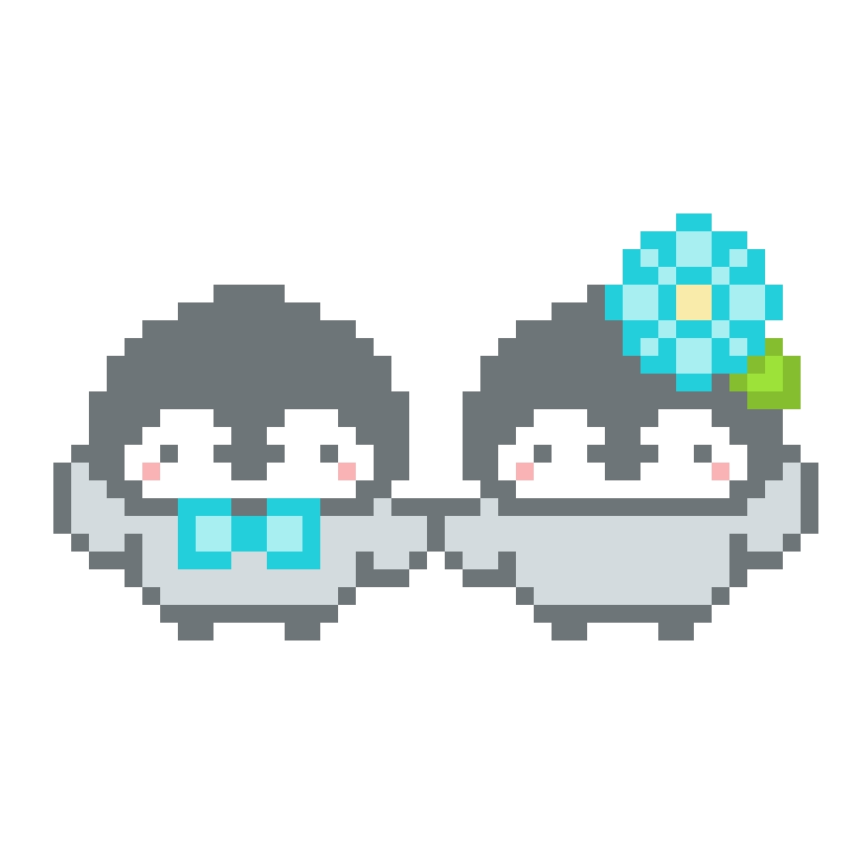 ダンスペアぺんぎんさんセット。