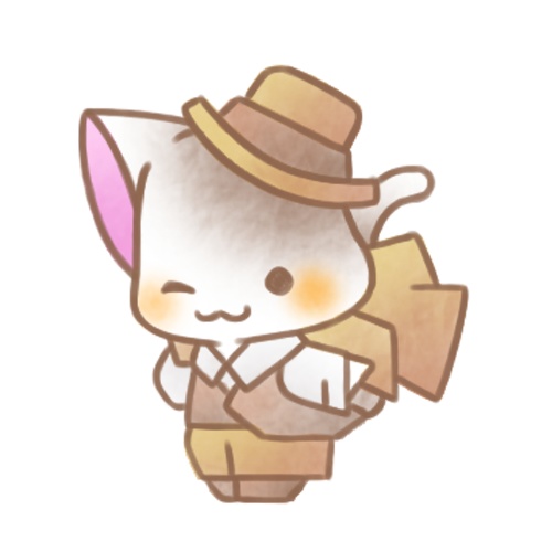 スーツなねこさん。