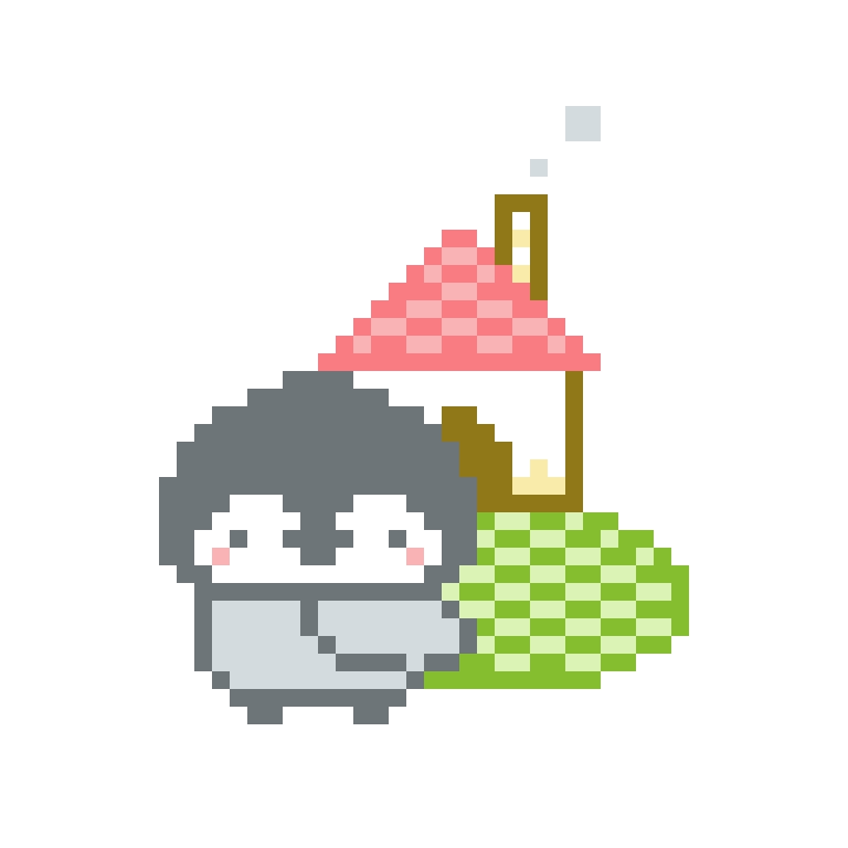 お家とぺんぎんさんセット。