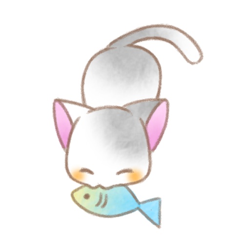 魚とねこさん。