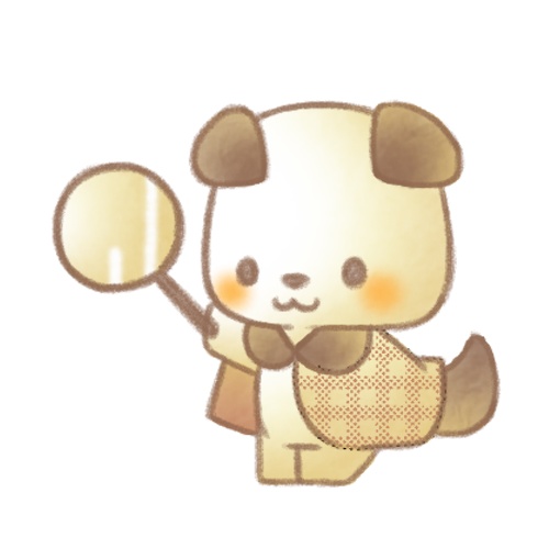 探偵風わんこ。