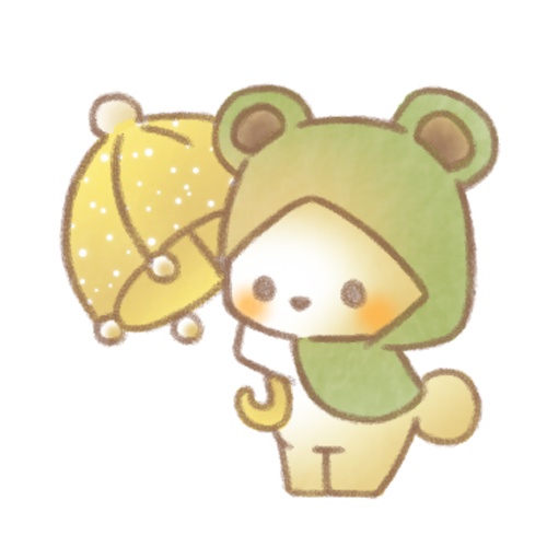 カエルコス、白熊さん。