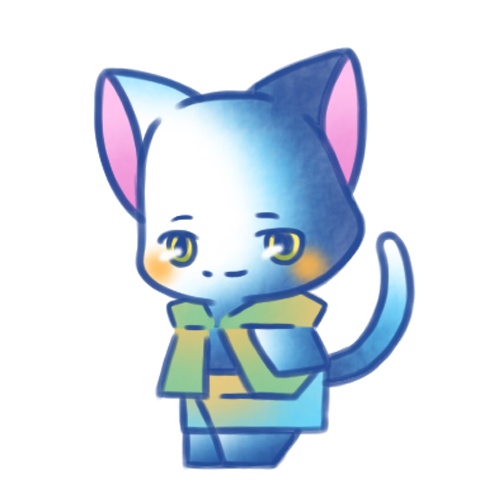 海のイケにゃんこ。