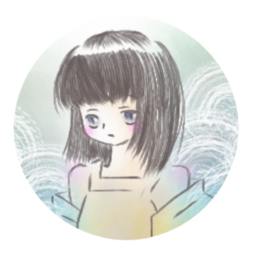 黄色い服の女の子。