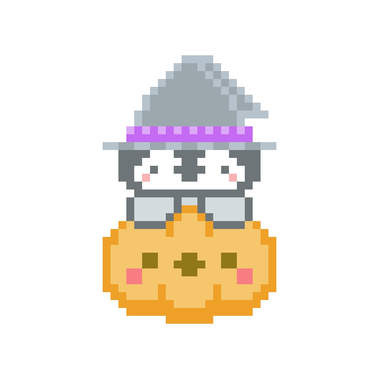 魔女コス　ぺんぎんさん。