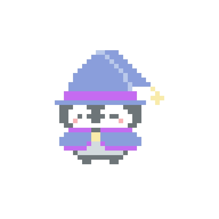 魔法使い、ぺんぎんさん。