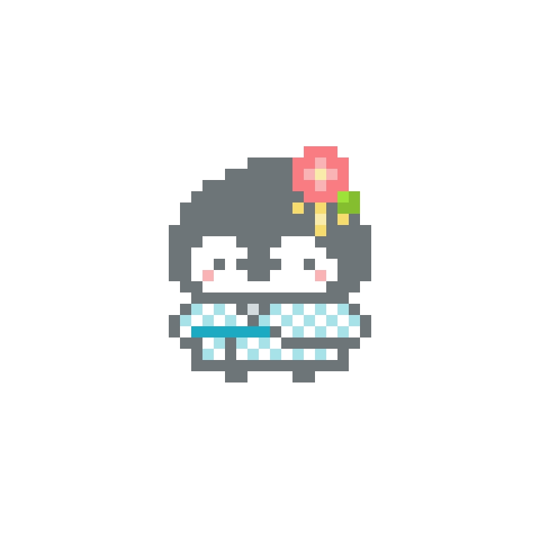 着物ぺんぎんさんセット。