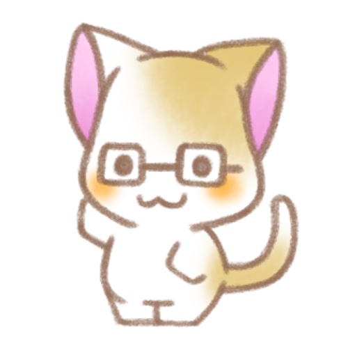 眼鏡　ねこさん。