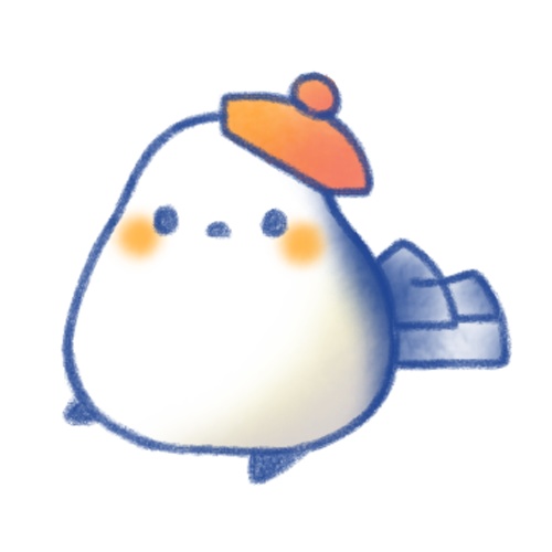 ベレー帽シマちゃん。