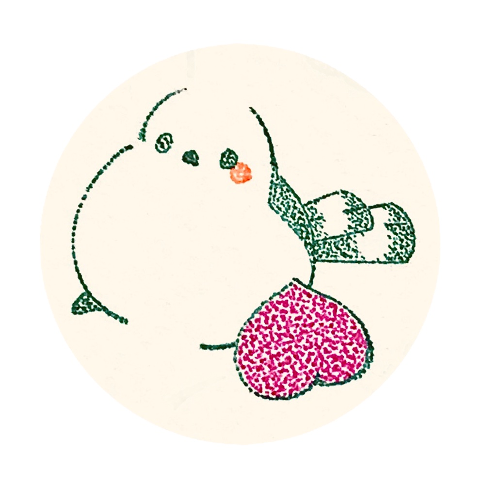 桃エナガ 。