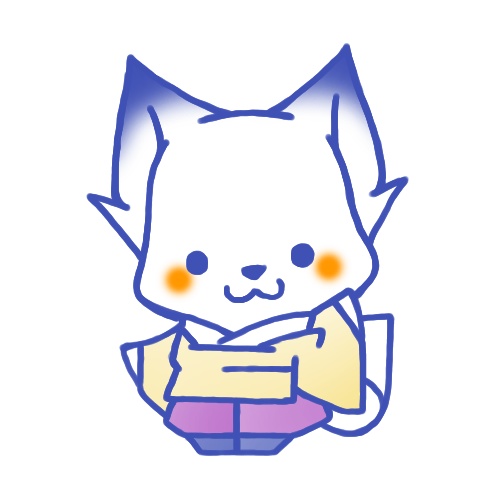 陰陽師な白狐さん。