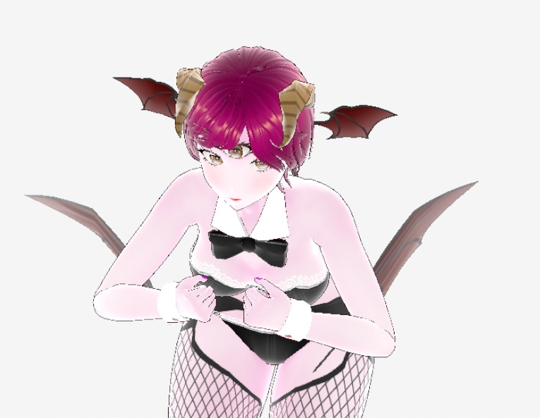 VRMアバター おしとやかめのサキュバス Noelle 一部VRM1.0