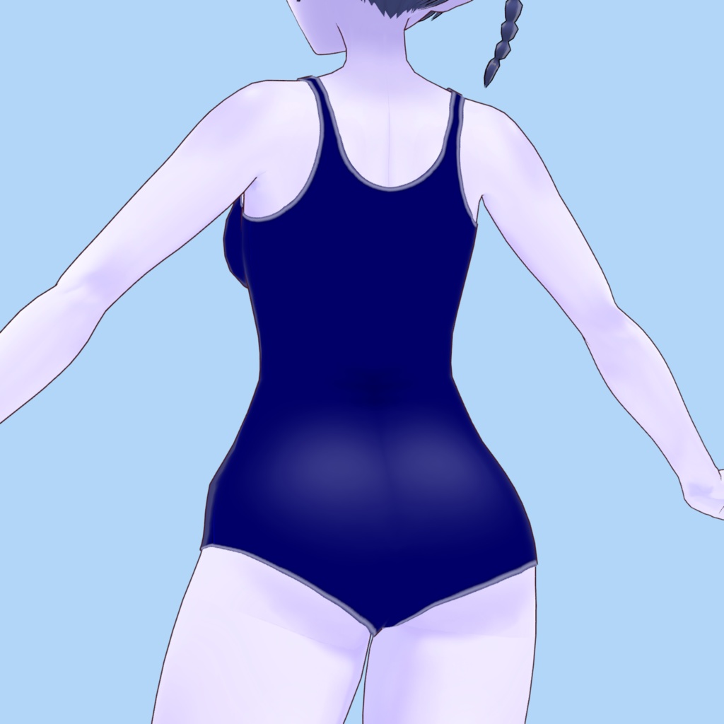 Vroidstudio vroidcustomitem スク水