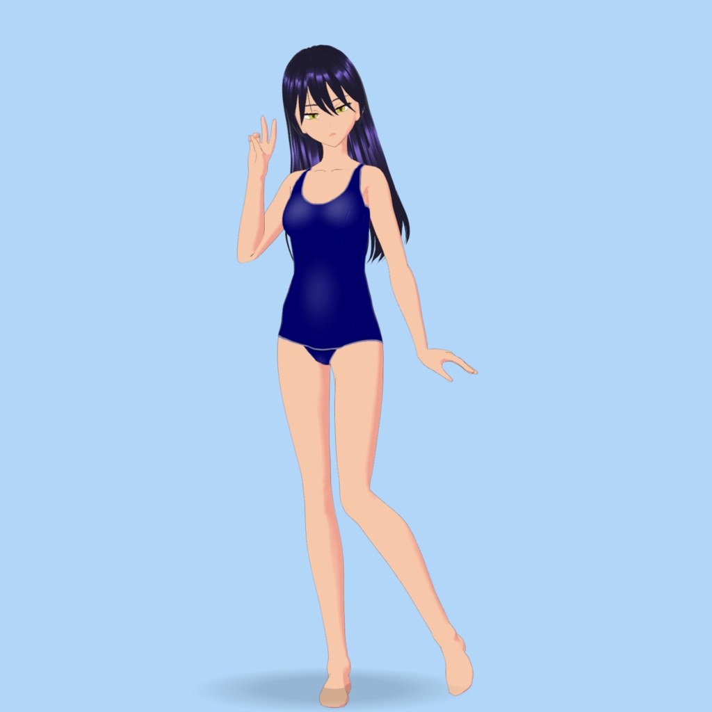 Vroidstudio　vroidcustomitem　スク水