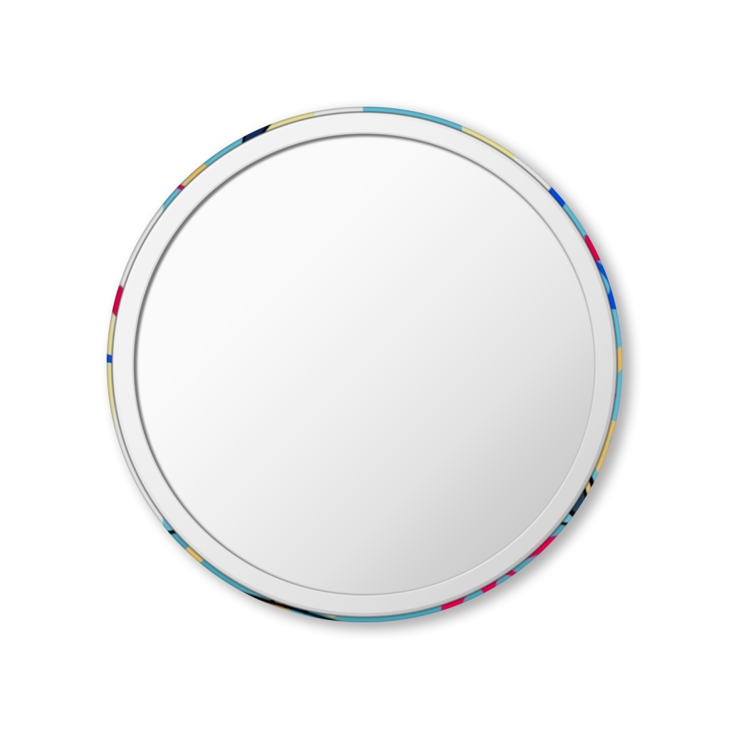 葉っぱ缶ミラー