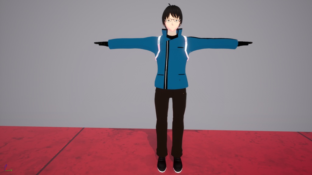 三雲修風3Dモデル