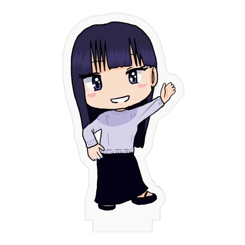 猪瀬あい子ちゃんアクリルフィギュア身長5cm