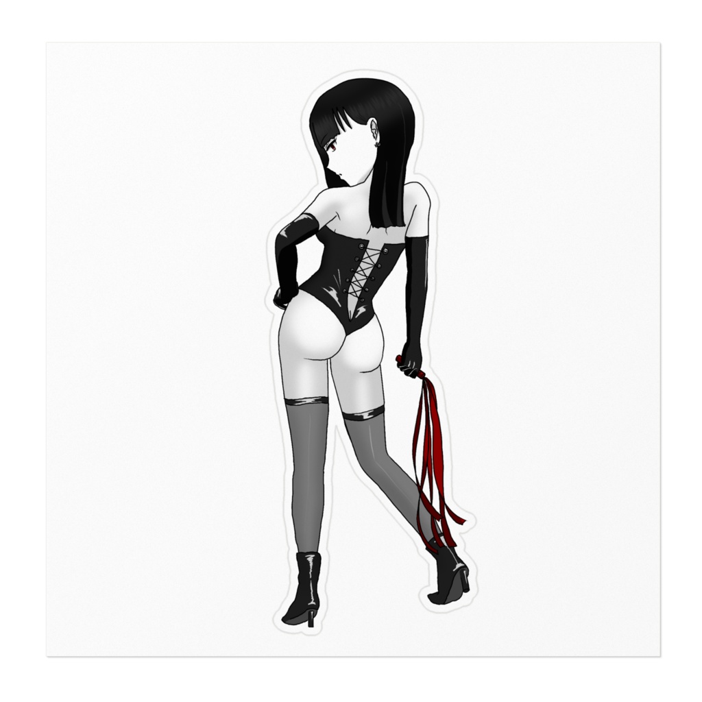 女王様猪瀬 ステッカー