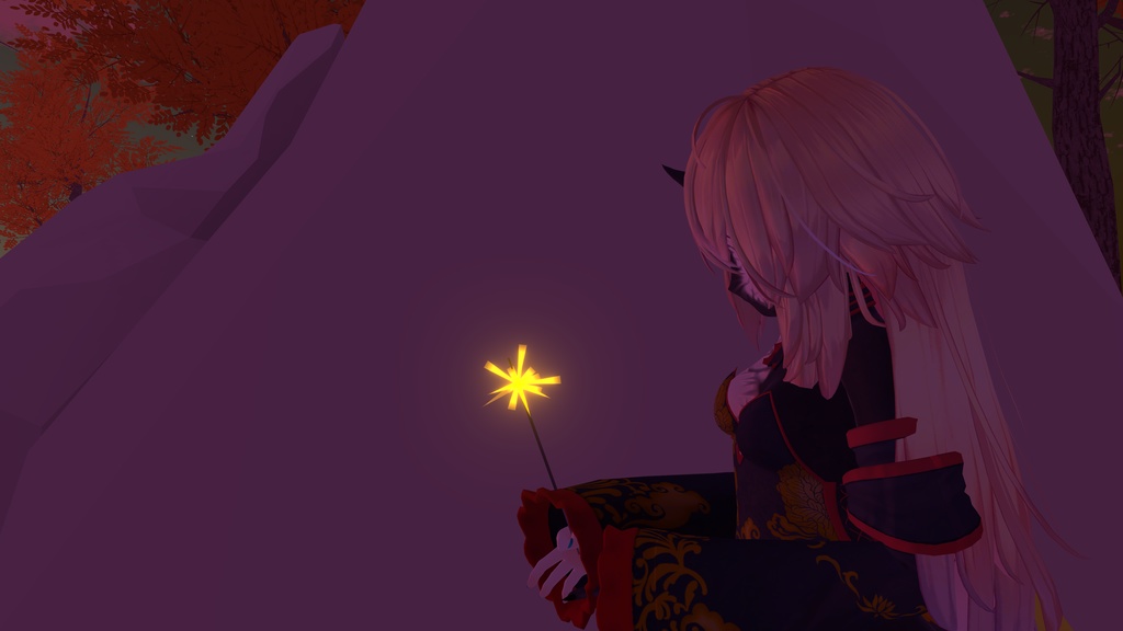 Handheld Sparkler (手持ち花火) - Any Avatar (全アバター対応)