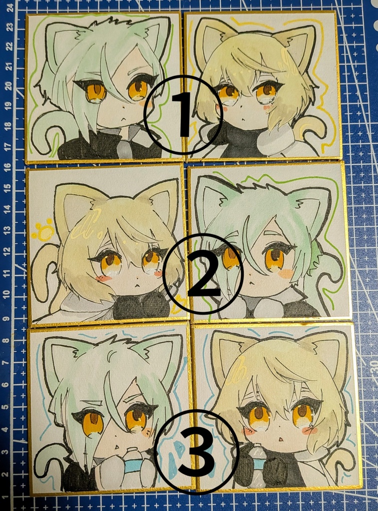 二次創作豆色紙