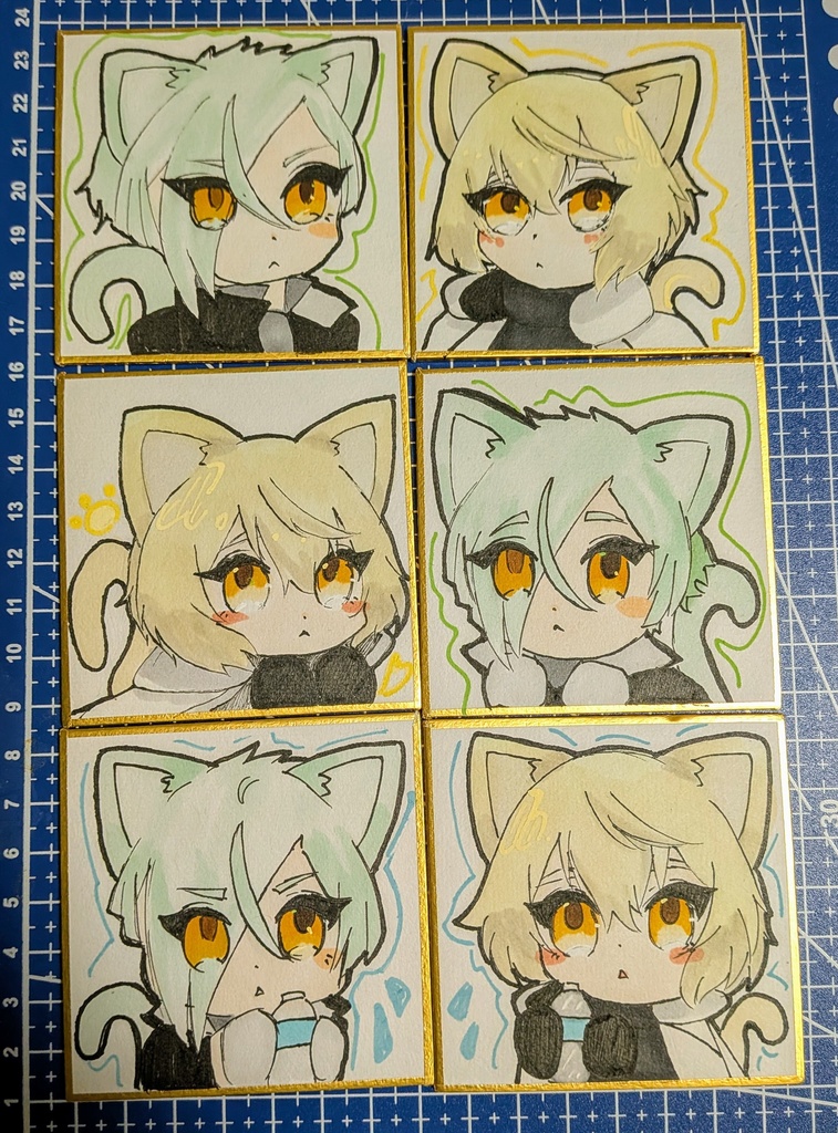 二次創作豆色紙