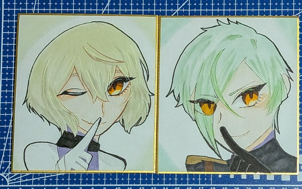 二次創作 色紙