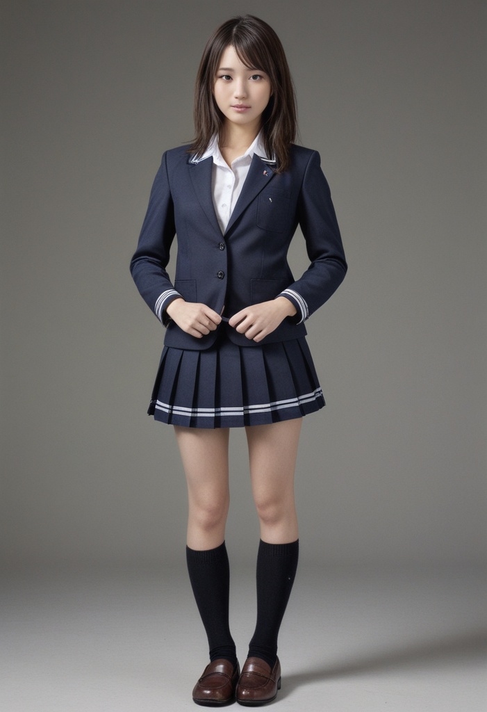 制服女子キャラ素材 vol.1