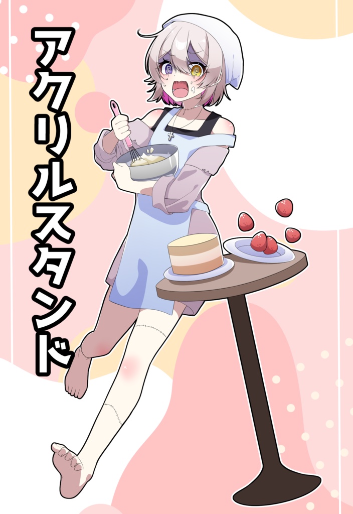 【限定受注生産】書き下ろしアクリルスタンド【みとら誕生日記念グッズver.B】