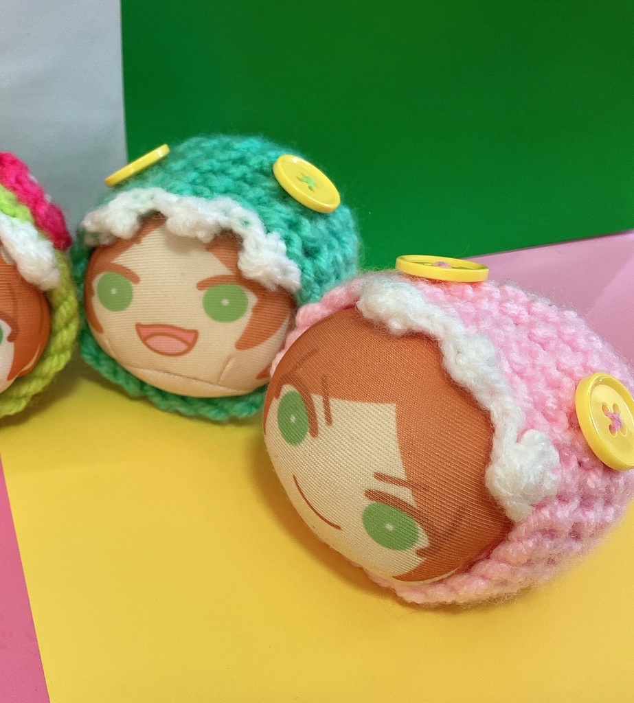 ベリーモンスター2wink おまんじゅう着ぐるみ2個セット