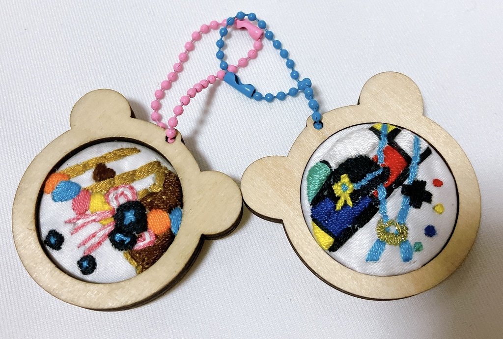 2wink 刺繍チャーム　ひなた　ゆうた　トイランド