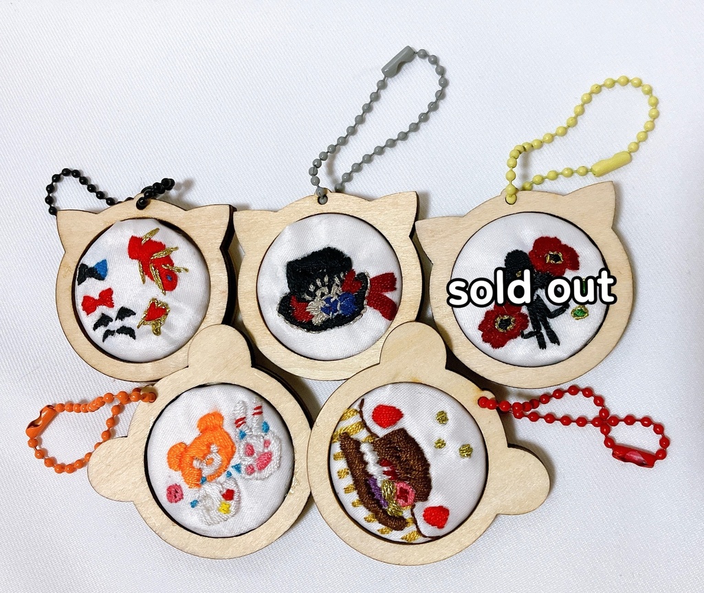Knights 刺繍チャーム　あんスタ　凛月