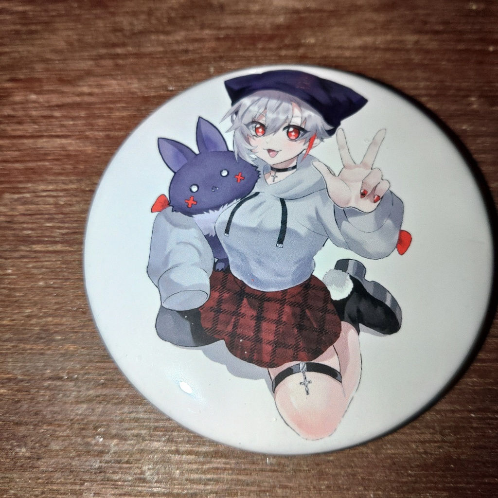 狂月そらオリジナル缶バッチ version１