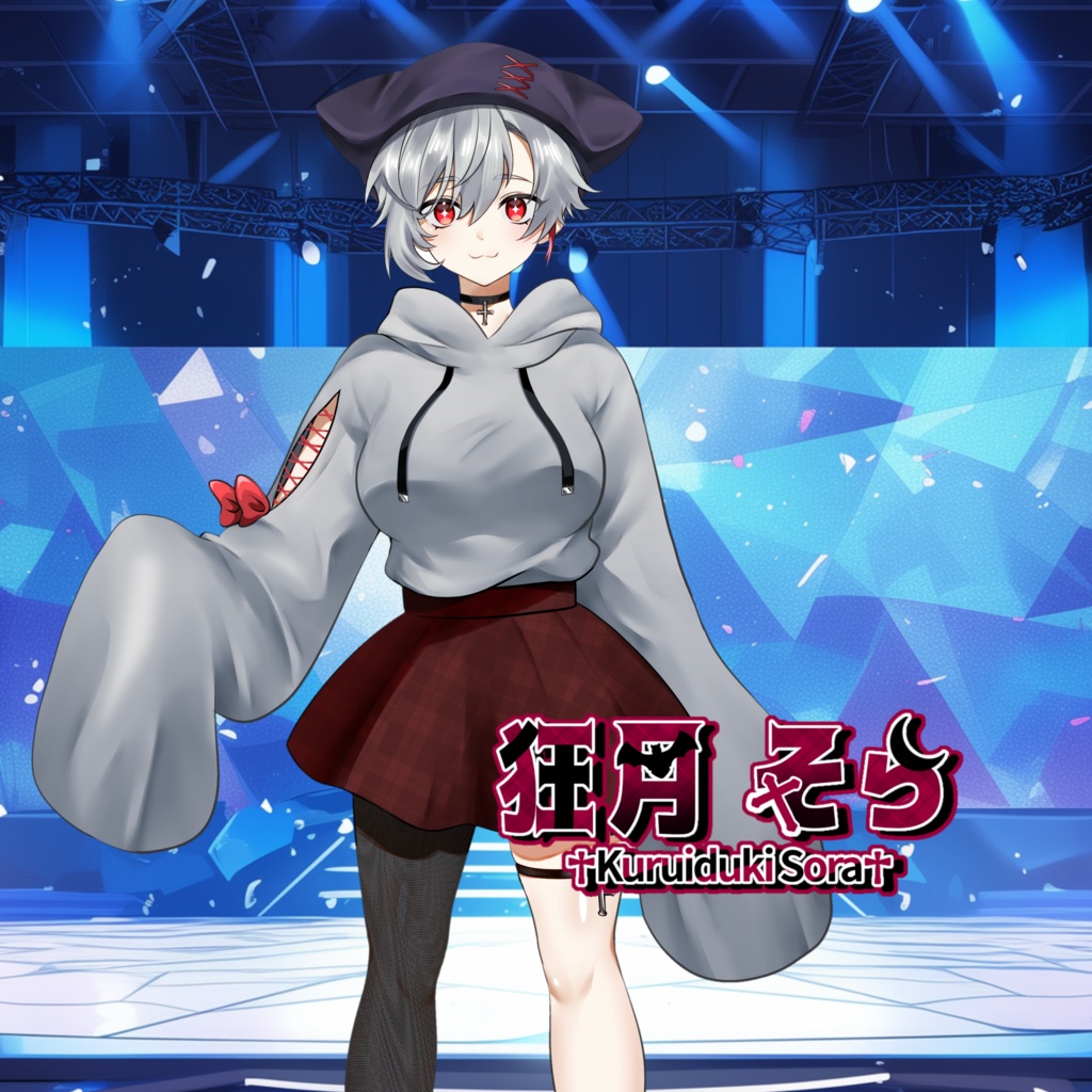 狂月そらオリジナル缶バッチversion3