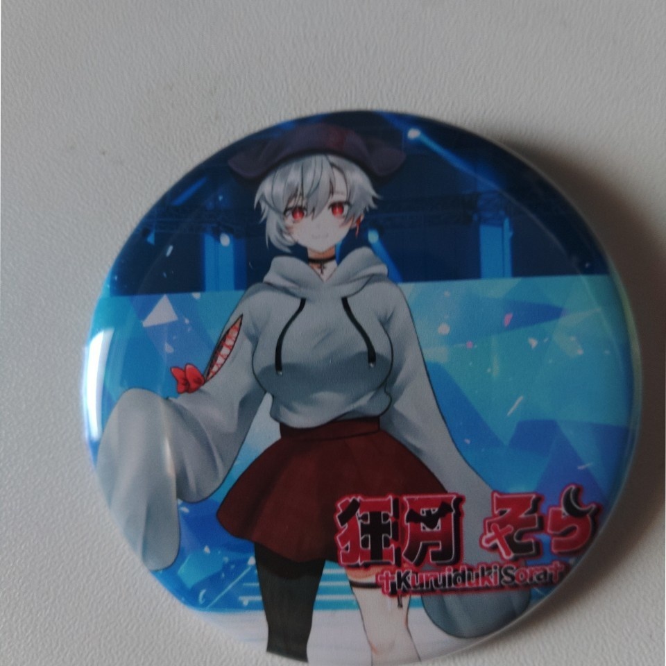 狂月そらオリジナル缶バッチversion３