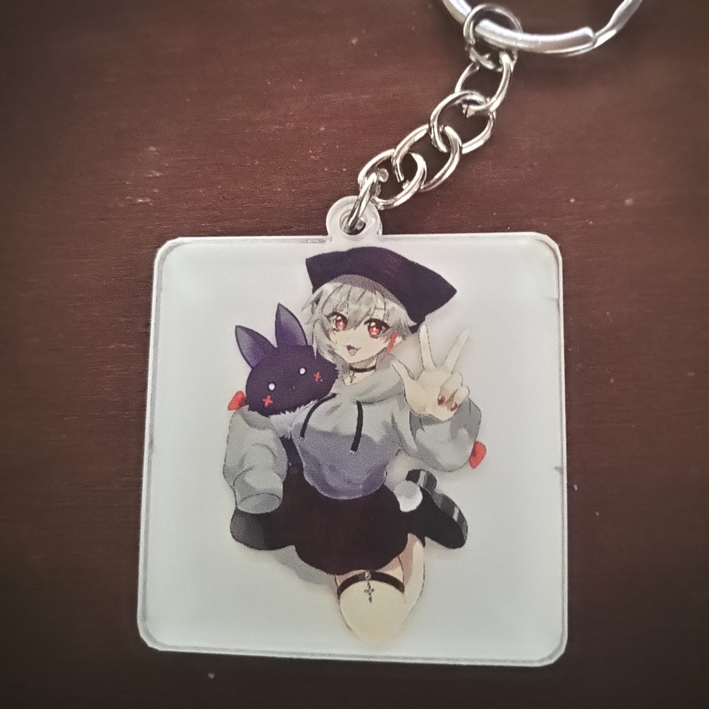 狂月そらオリジナルアクリルキーホルダーversion1