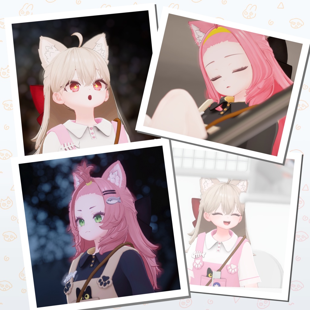 オリジナル3Dモデル【ルア / Rua】 v1.00