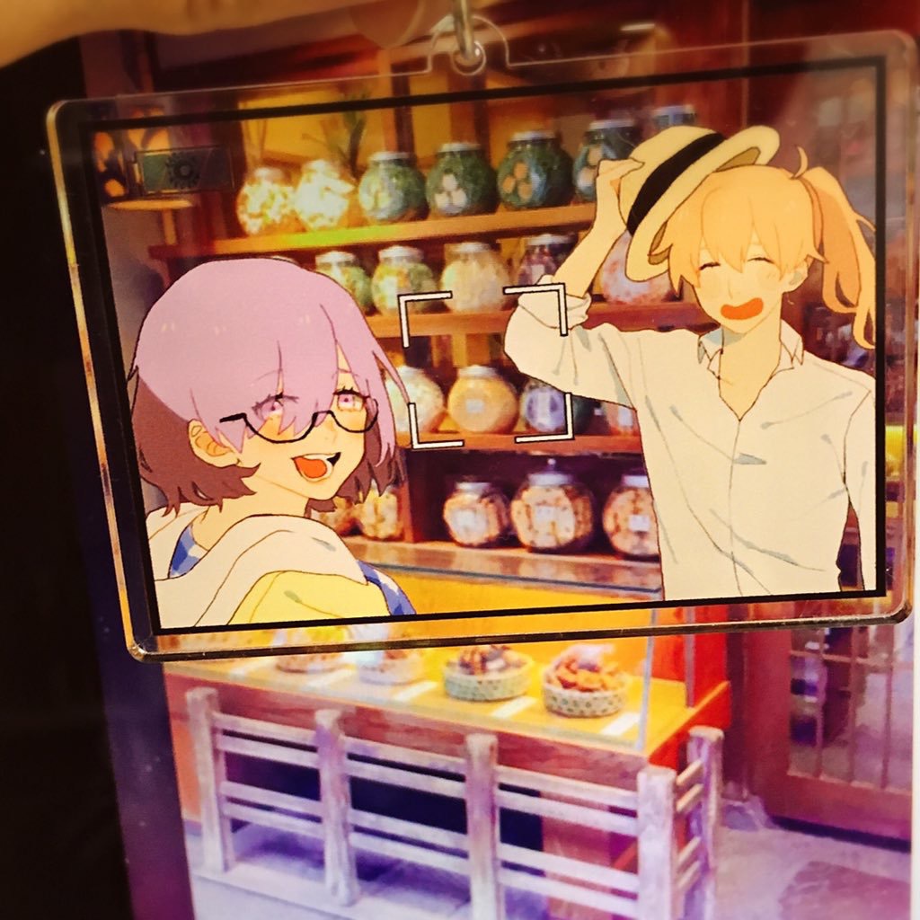 写真風アクリルキーホルダー