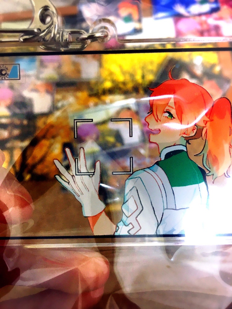 写真風アクリルキーホルダー