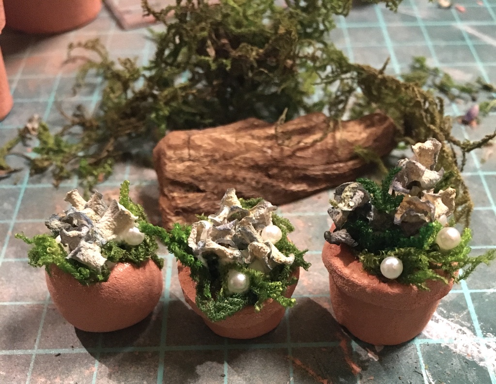 ミニチュア植木鉢3点セット