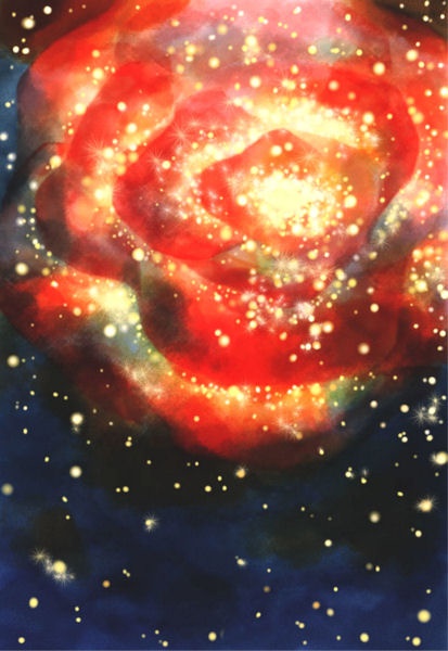 【ポストカード】ばら星雲